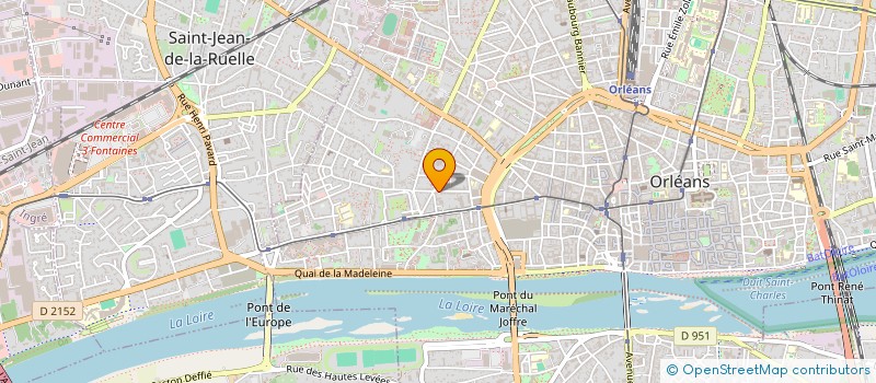localisation de l'entreprise ORELEC SARL à ORLEANS