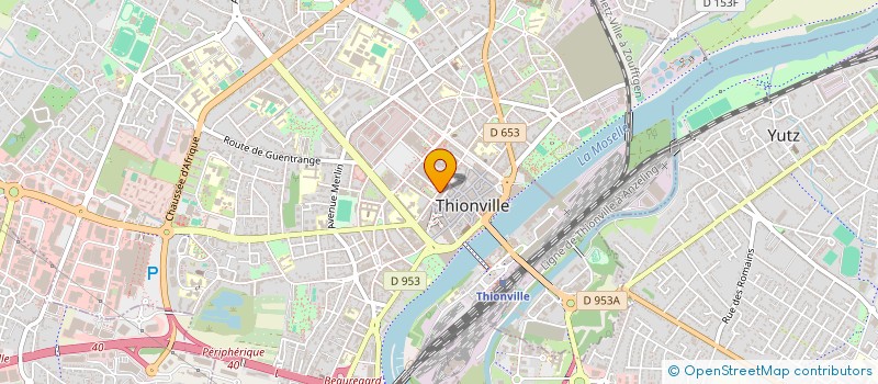 localisation de l'entreprise ORELIO à THIONVILLE