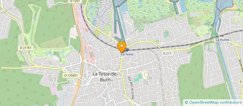 localisation de l'entreprise ORELIO I DELMA à LA TESTE-DE-BUCH