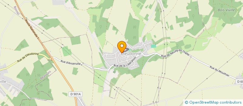 localisation de l'entreprise ORELLE BEAUTY à DIEUDONNE