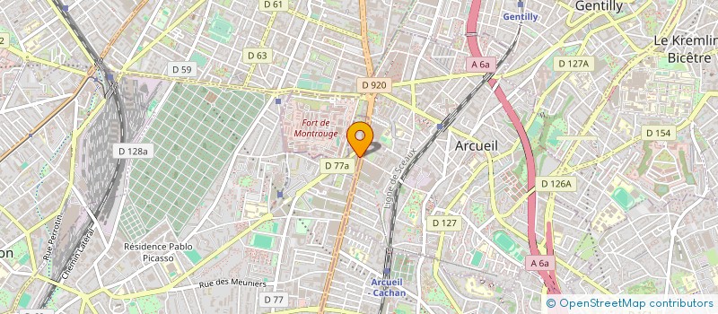 localisation de l'entreprise OREM SA à BAGNEUX