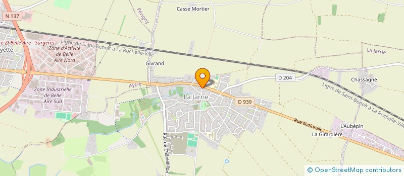 localisation de l'entreprise OREMI  SAINT-ROGATIEN