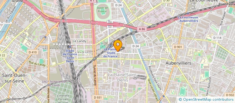 localisation de l'entreprise OREMI  SAINT-DENIS