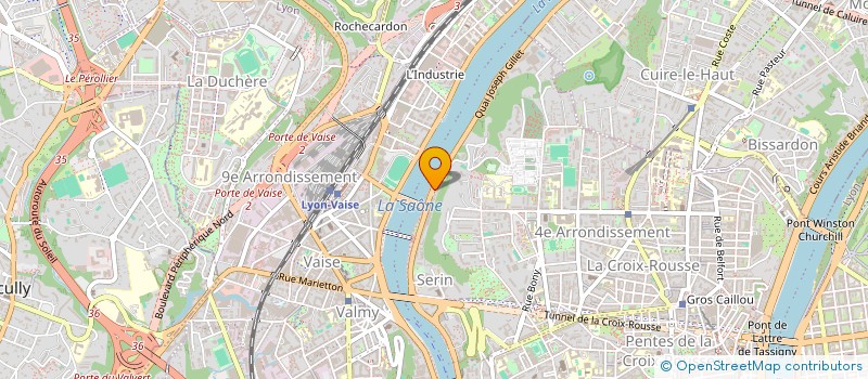 localisation de l'entreprise OREN  LYON