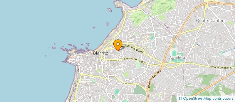 localisation de l'entreprise OREN ARGIAK  BIARRITZ