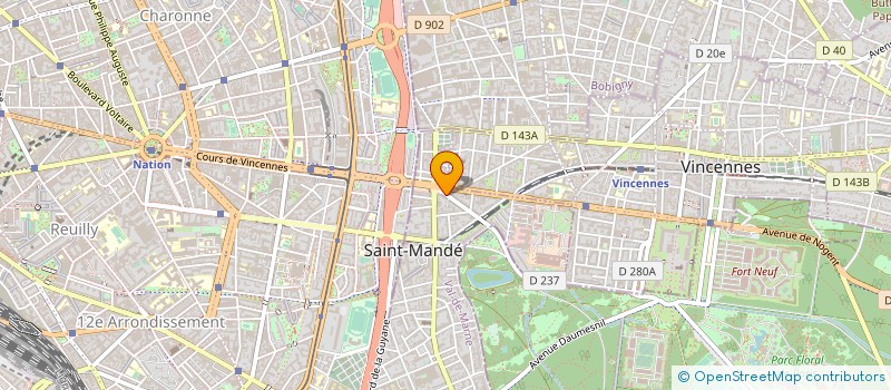 localisation de l'entreprise OREN CONSULTING à SAINT-MANDE