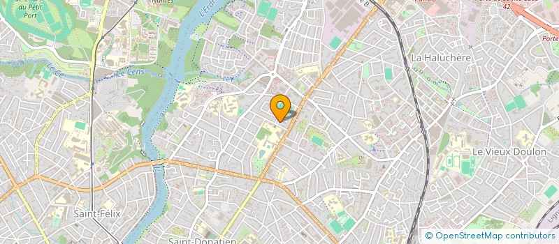 localisation de l'entreprise ORENA GIANCA à NANTES