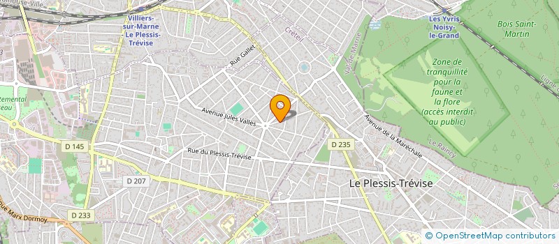 localisation de l'entreprise ORENCA à CHAMPIGNY-SUR-MARNE