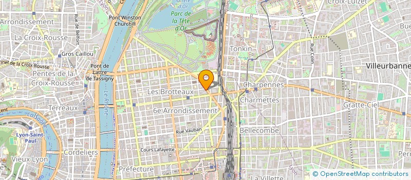 localisation de l'entreprise ORENDA à LYON