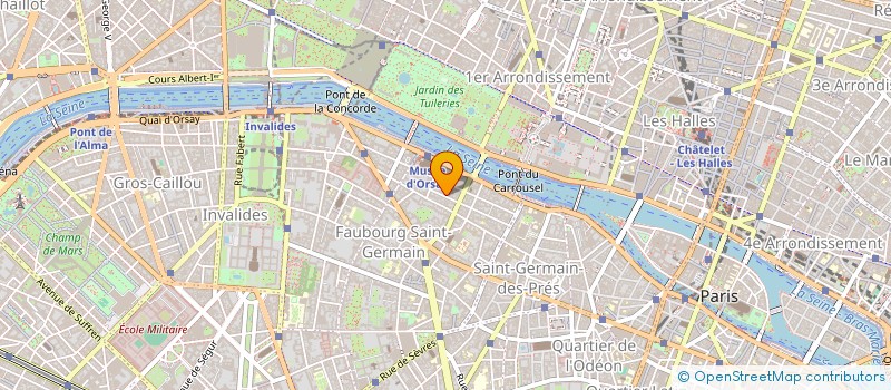 localisation de l'entreprise ORENDA ART INTERNATIONAL  PARIS