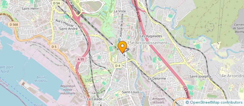localisation de l'entreprise ORENGO CARRELAGE à MARSEILLE
