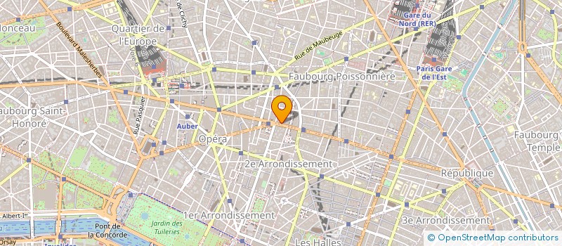 localisation de l'entreprise ORENTA1020  PARIS