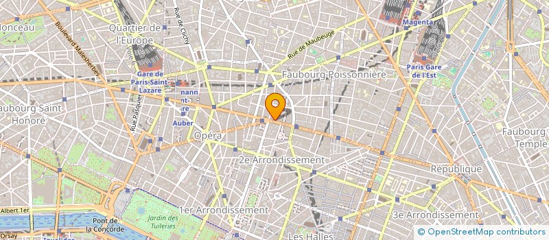 localisation de l'entreprise ORENTA1406 à PARIS