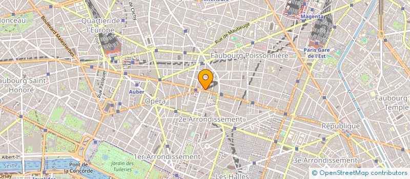 localisation de l'entreprise ORENTA1418 à PARIS