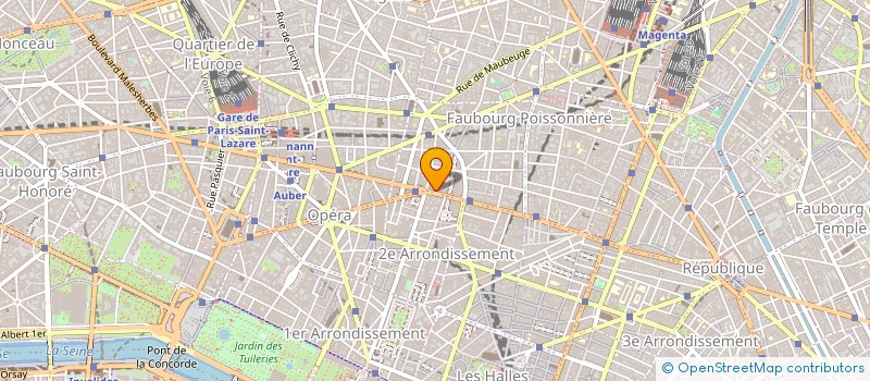 localisation de l'entreprise ORENTA1421  PARIS