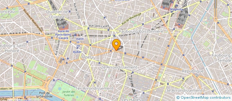 localisation de l'entreprise ORENTA1426  PARIS