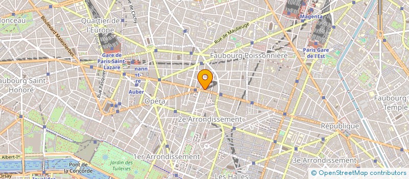 localisation de l'entreprise ORENTA1442 à PARIS