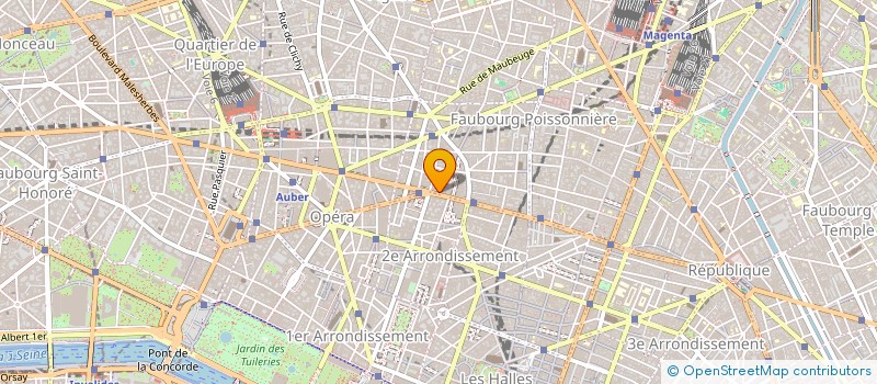 localisation de l'entreprise ORENTA1457  PARIS