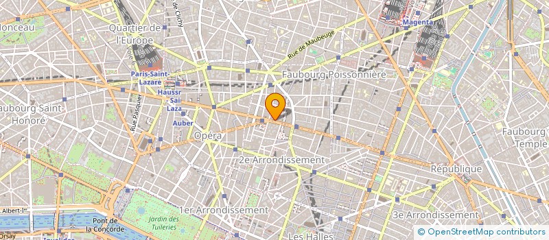 localisation de l'entreprise ORENTA1465  PARIS