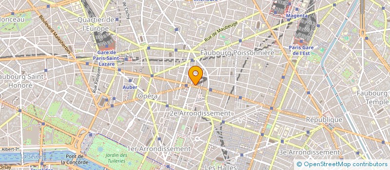 localisation de l'entreprise ORENTA1532 à PARIS