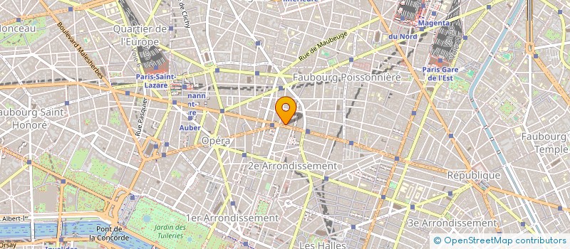 localisation de l'entreprise ORENTA1608 à PARIS