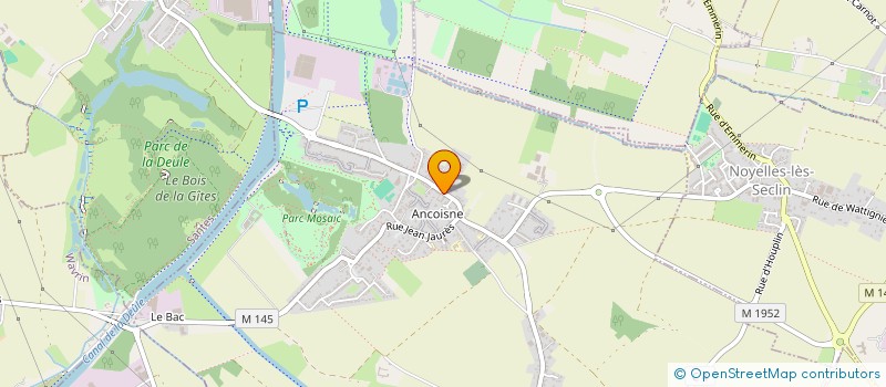 localisation de l'entreprise OREO  HOUPLIN-ANCOISNE