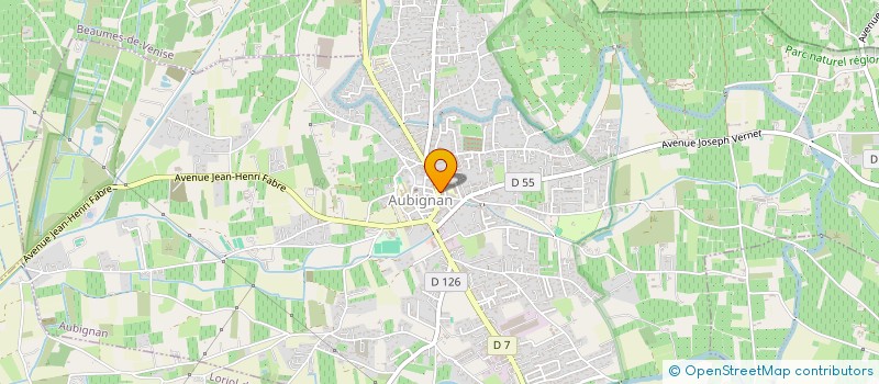 localisation de l'entreprise OREO  AUBIGNAN