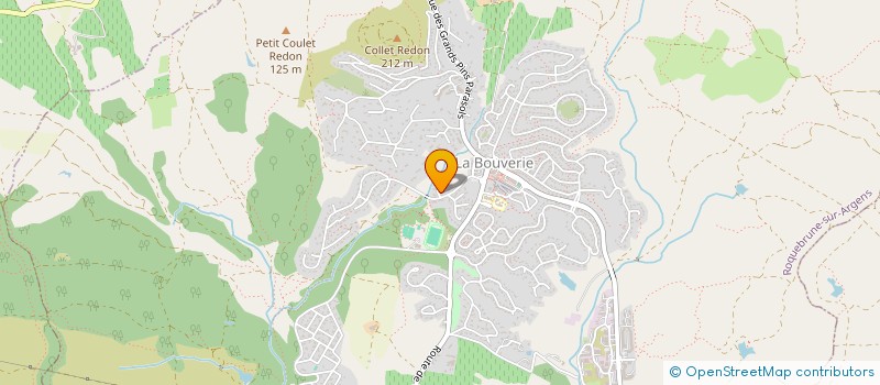 localisation de l'entreprise OREPA  ROQUEBRUNE-SUR-ARGENS