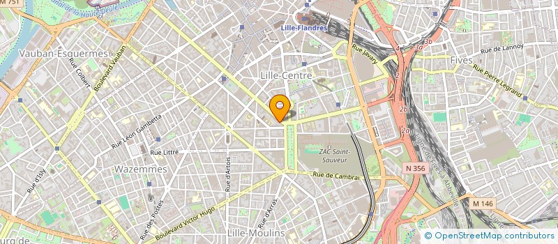 localisation de l'entreprise ORES GROUP à LILLE