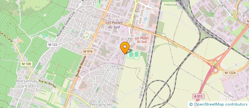 localisation de l'entreprise ORESCA  VILLY-LE-MOUTIER