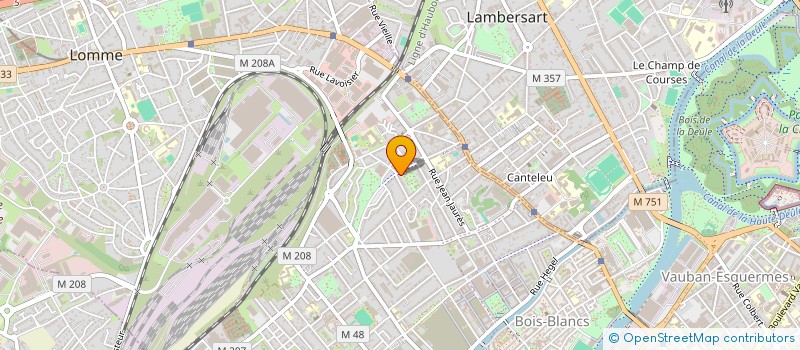 localisation de l'entreprise ORESOR à LILLE
