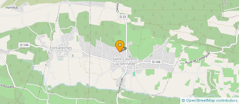 localisation de l'entreprise ORESTE  SAINT-LAURENT-LA-VERNEDE
