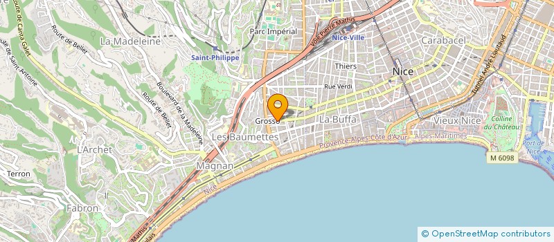 localisation de l'entreprise ORESTIS RENOVATION à NICE