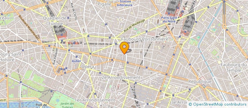 localisation de l'entreprise OREUM   ASSOCIES  PARIS