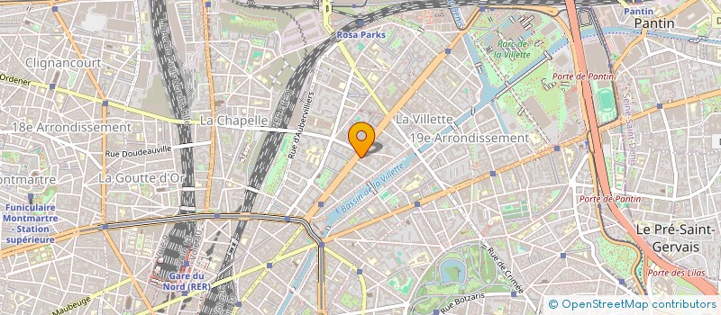 localisation de l'entreprise OREV-NUMERIC  PARIS