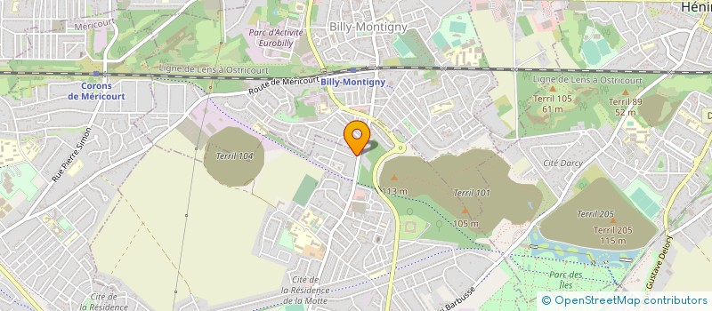localisation de l'entreprise OREVA  ACHEVILLE