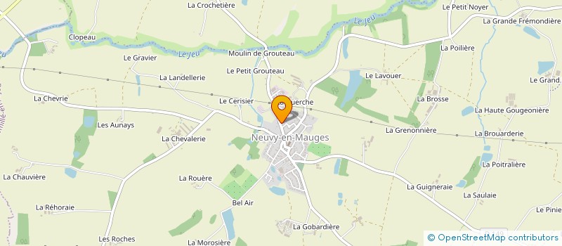 localisation de l'entreprise OREVI  CHEMILLE-EN-ANJOU