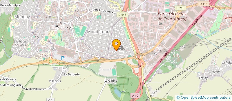 localisation de l'entreprise OREWEN à LES ULIS