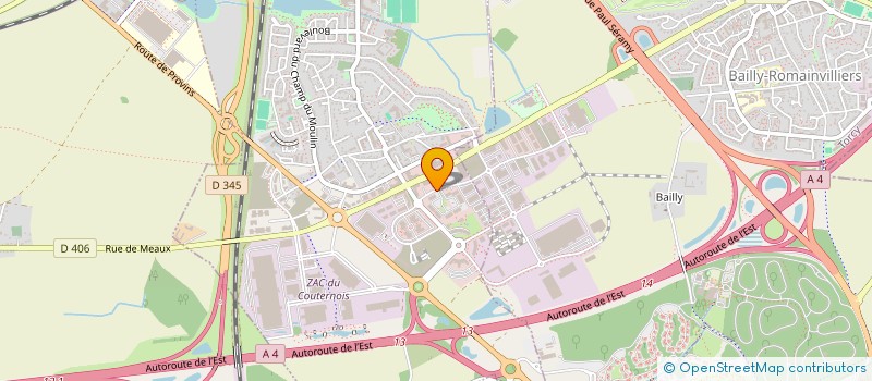 localisation de l'entreprise OREX 1  SERRIS