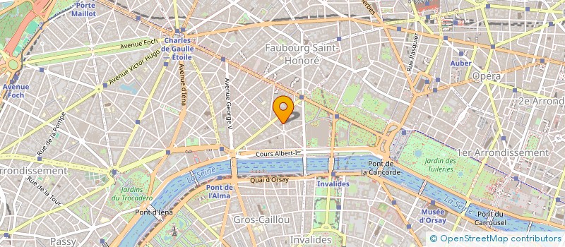 localisation de l'entreprise OREX à NEUILLY-SUR-SEINE