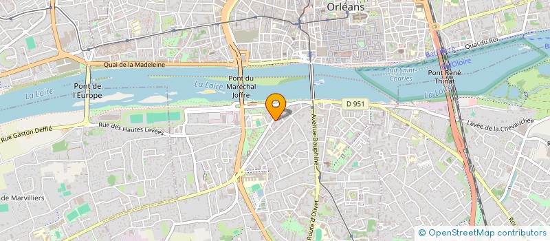 localisation de l'entreprise OREX LOIRE à ORLEANS