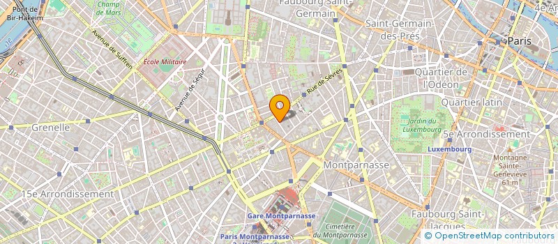 localisation de l'entreprise OREXP  PARIS