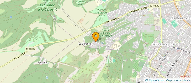 localisation de l'entreprise ORFAE  DIJON