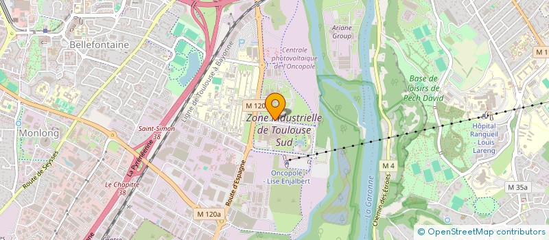 localisation de l'entreprise ORFAGEN à TOULOUSE