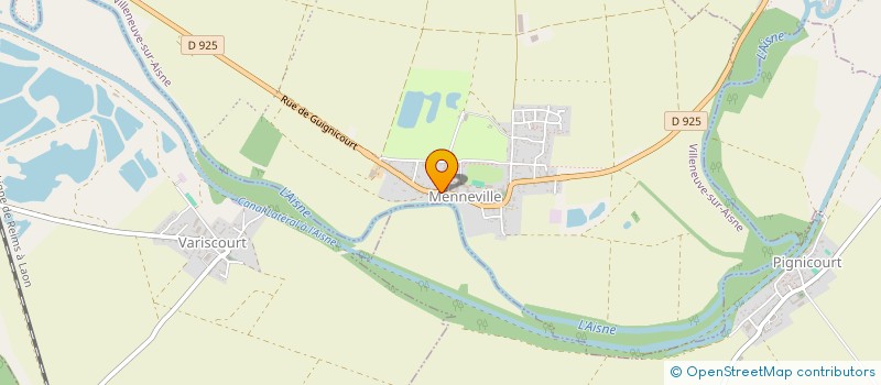 localisation de l'entreprise ORFANI à CONDE-SUR-SUIPPE