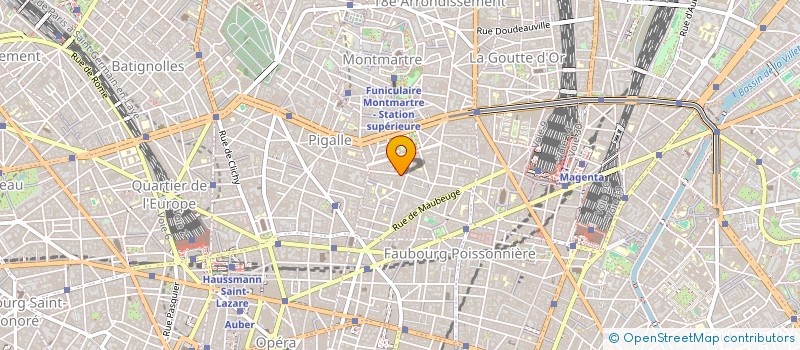 localisation de l'entreprise ORFE  PARIS