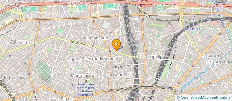 localisation de l'entreprise ORFEOCANTO  PARIS