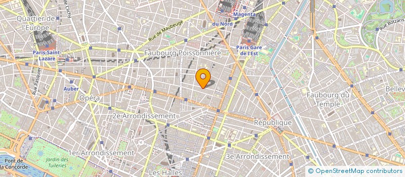 localisation de l'entreprise ORFEOR  PARIS