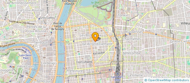 localisation de l'entreprise ORFEVRERIE  LYON