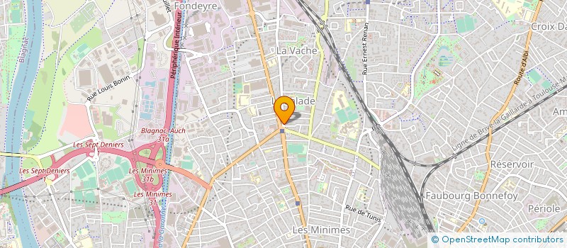 localisation de l'entreprise ORFEVRERIE BEL à TOULOUSE
